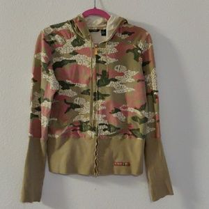 COPY - Ecko red ❇️💚 camouflage vintage hoodie